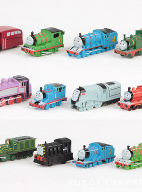 新托马斯和他的朋友们玩偶公仔手办小火车迷你Thomas模型摆件塑料