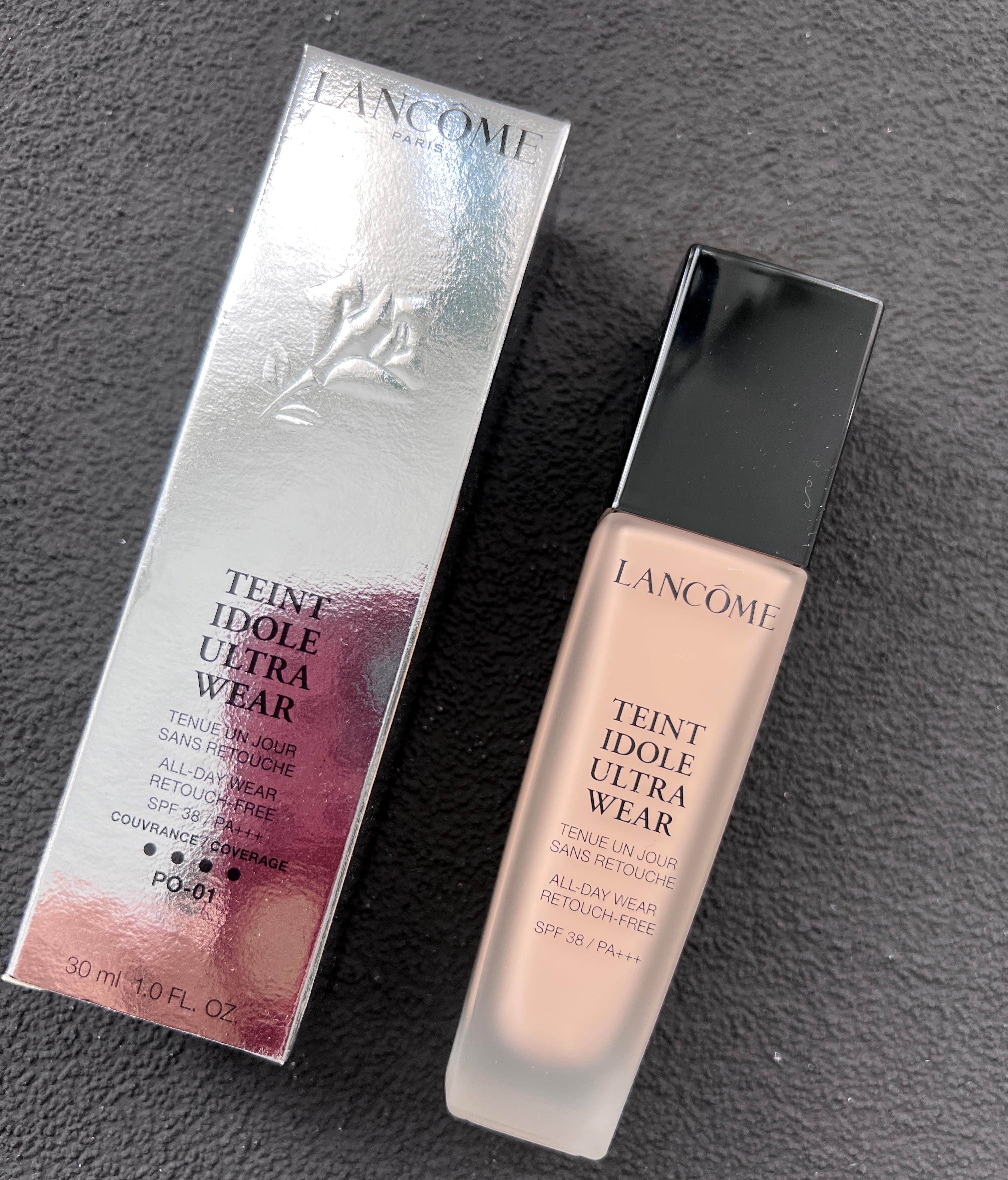 正品兰蔻持妆粉底p001 遮瑕持久控油保湿