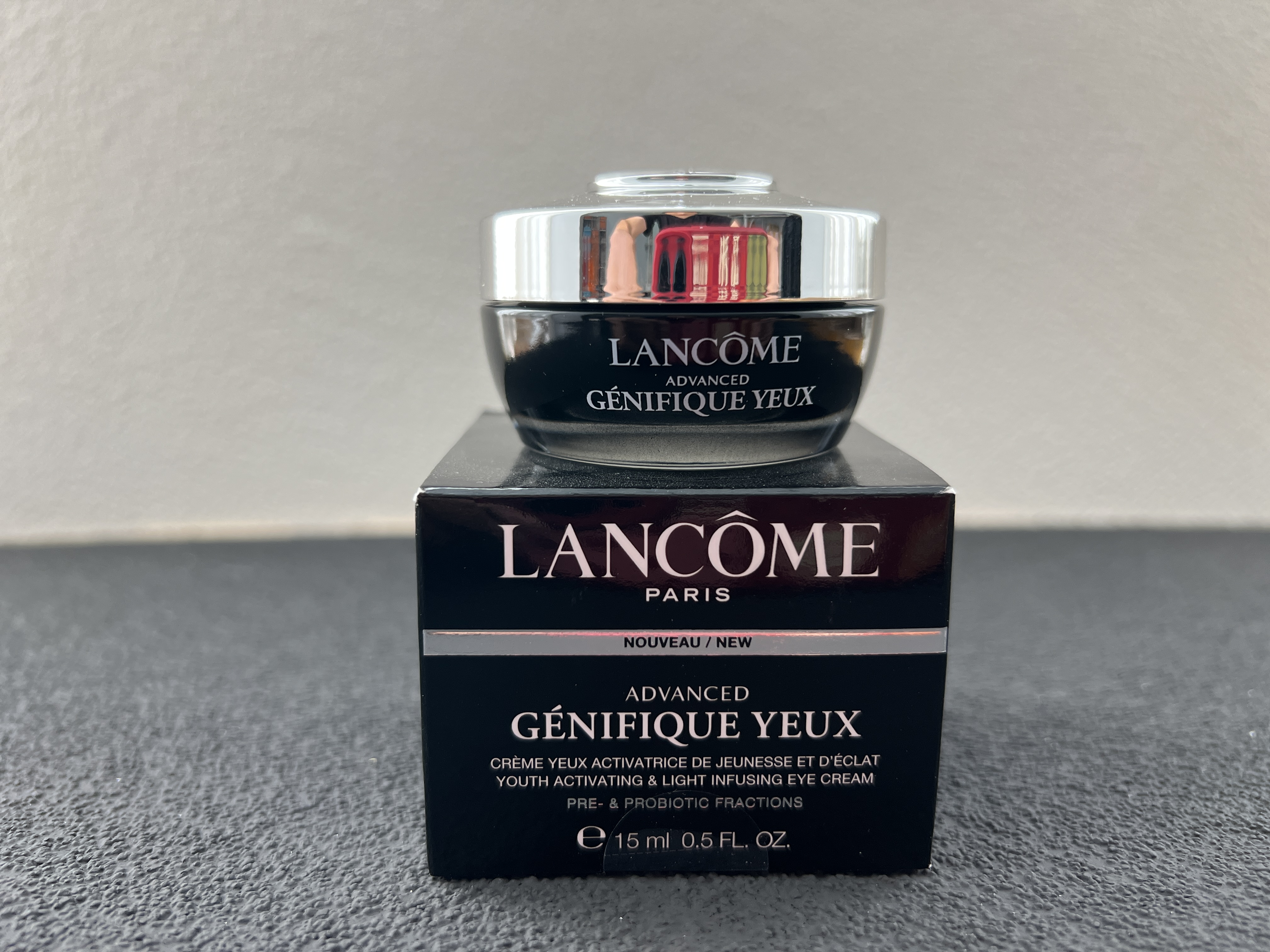 正品lancome兰蔻小黑瓶肌底精华眼霜15ml提拉紧致眼周改善黑眼圈