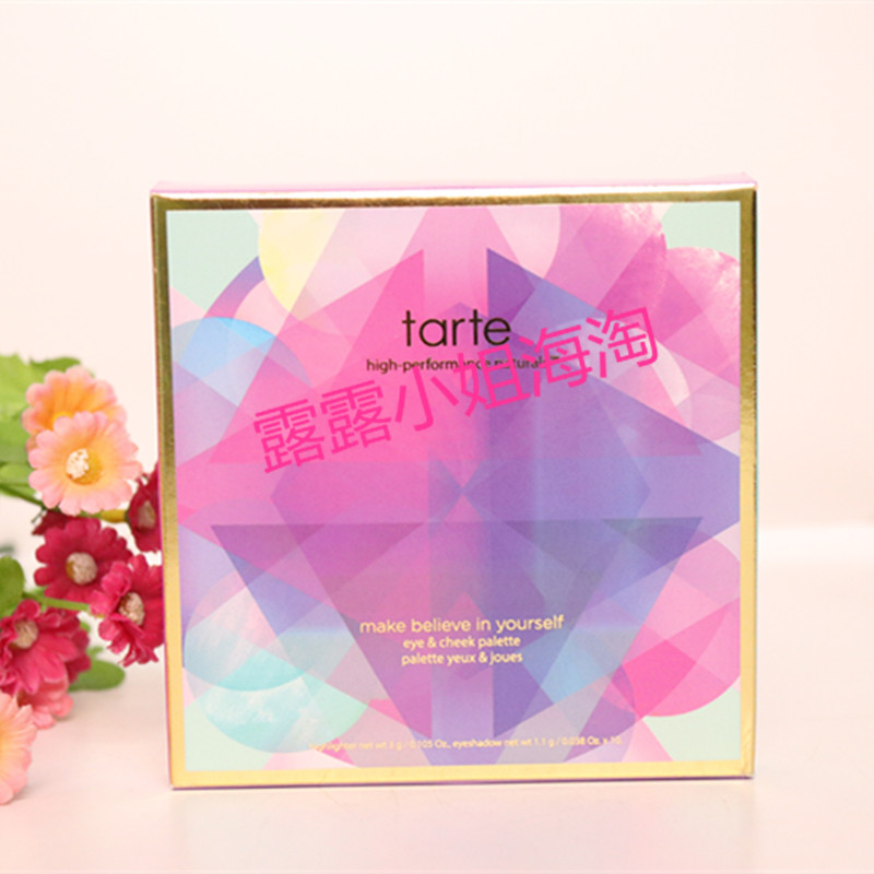 美国现货Tarte2017独角兽make believe in yourself 11色眼影盘