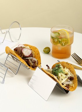 西餐厅塔可饼架Taco Holder墨西哥卷饼架子玉米饼架创意虾仁饼架