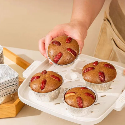 锡纸发糕模具钵仔糕生蚝杯