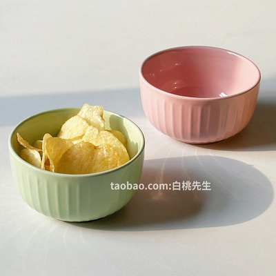 INS风日式陶瓷甜品碗米饭碗家用