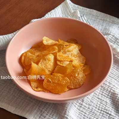 【少女桃夭粉陶瓷泡面碗】