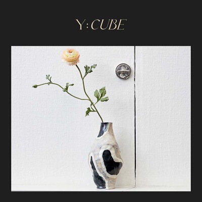 现货Y:CUBE丹麦进口HAY Jessica Hans Vase陶瓷北欧线条摆件花瓶