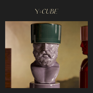 现货Y:CUBE意大利进口Ginori LCDC文艺复兴多色香薰香氛扩散蜡烛