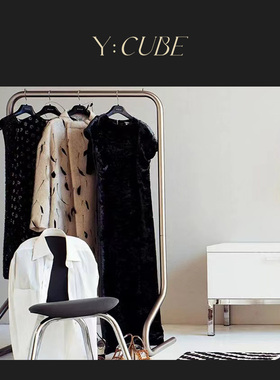 Y:CUBE意大利进口Cappellini Hangman clothing rack金属落地衣架