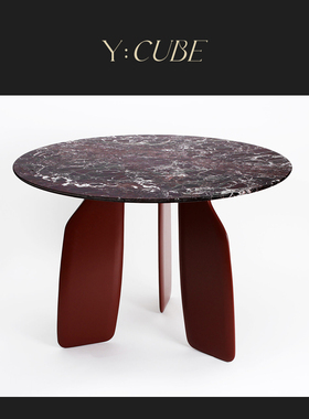 Y:CUBE德国DANTE goods and bads Bavaresk餐厅圆桌大理石餐桌子
