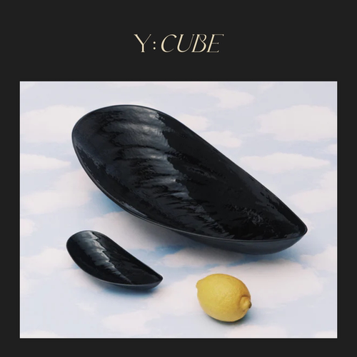 Y:CUBE比利时Serax Les Objets Mouleversants贝壳陶瓷水果酱汁碟