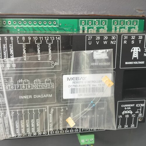 议价MEBAY发电机组控制器 DC70D- 和DC70D mk