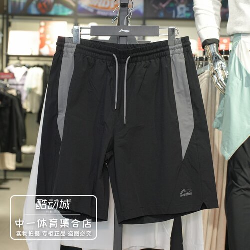李宁短裤男子2026夏季新款