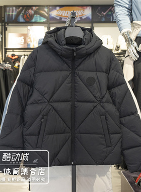 李宁羽绒服男子2025冬季新款韦德系列宽松80%鹅绒保暖外套AYMV565