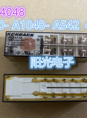 泰科电梯安全继电器 SR6B4048 V23050- A1048- A542  48VDC