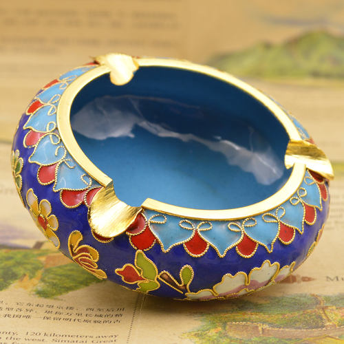 5寸花丝珐琅收藏北京景泰蓝