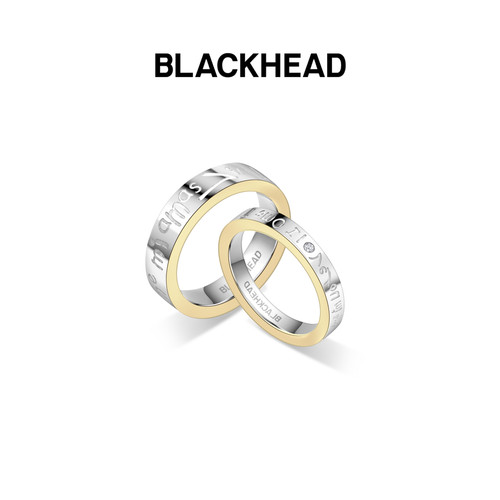 BLACKHEAD多国语言戒指