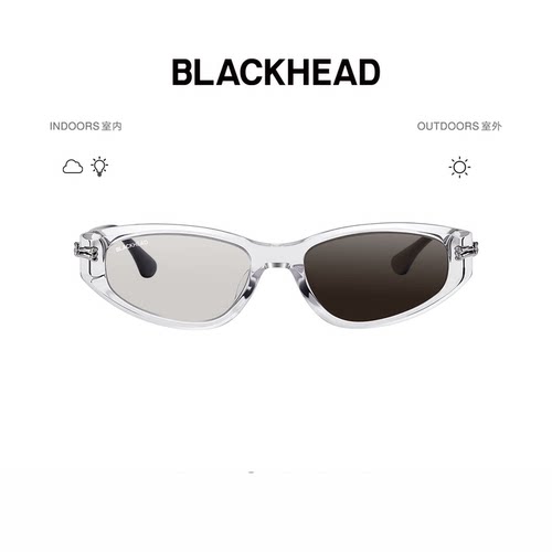 BLACKHEAD窄方框骨骼墨镜