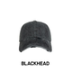 BLACKHEAD 黑头字母logo刺绣棒球帽子男生水洗牛仔女士秋冬情侣潮
