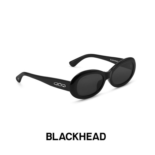 BLACKHEAD复古椭圆墨镜