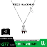 Ожерелье из нержавеющей стали для влюбленных, подвеска, аксессуар, дизайнерский свитер, тренд сезона