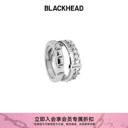 blackhead男女同款316钢组合戒指