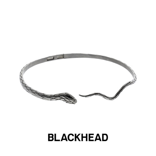 blackhead蛇形开合项圈明星同款
