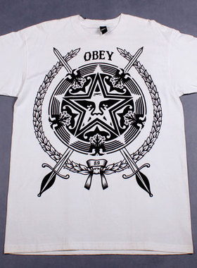 潮牌 OBEY TEE 080809-010 男款短袖T恤 L