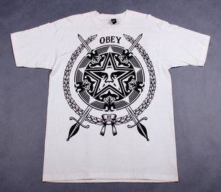 潮牌 OBEY TEE 080809-010 男款短袖T恤 L