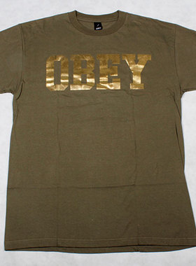 OBEY TEE APP120711-002 男款短袖T恤 L 潮牌
