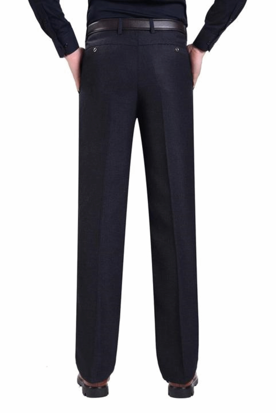 Pantalon droit en chanvre pour automne - Ref 1476425 Image 4