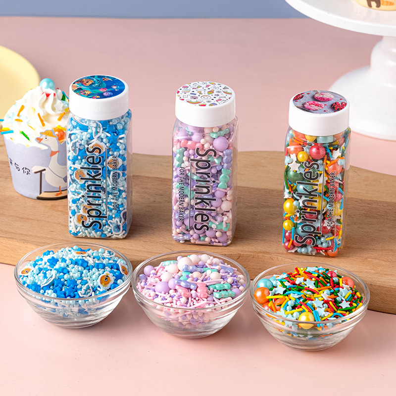 糖珠可食用蛋糕装饰摆件烘焙