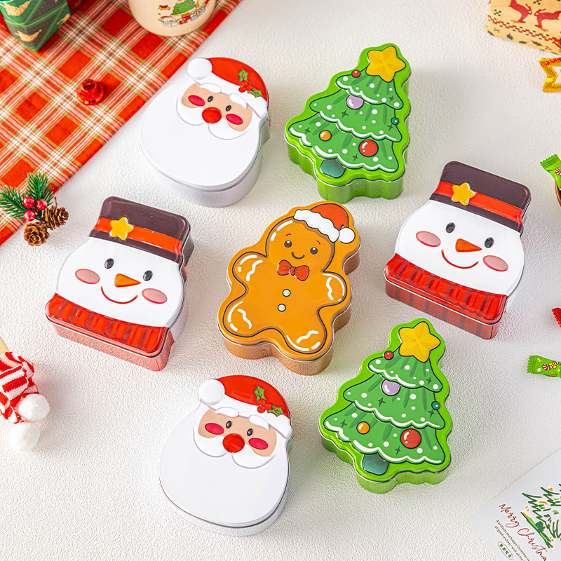 圣诞节糖果饼干盒异形铁盒姜饼人烘焙曲奇包装盒礼物空盒子罐零食,节庆用品/礼品,糖盒/糖盒配件,淘宝优惠券,粉丝福利购,淘宝优惠卷