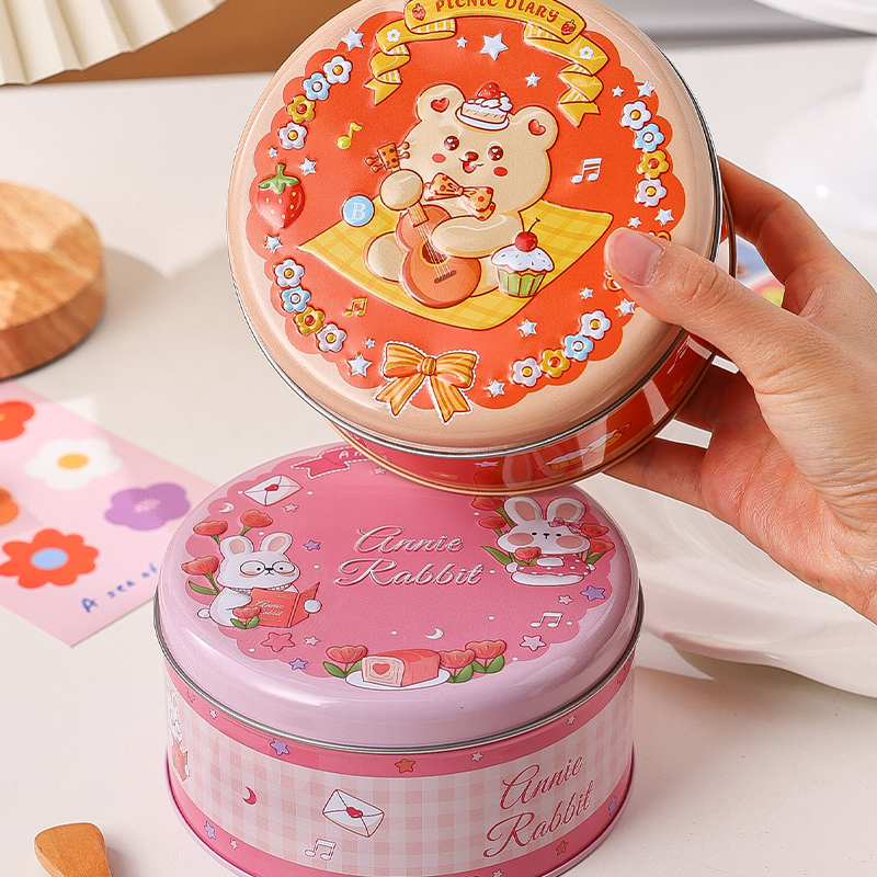 曲奇饼包装盒子铁罐容器