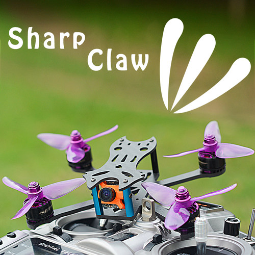 特价 FlyFox No.7 Sharp Claw 135 3寸 穿越机 碳纤维 四轴 机架