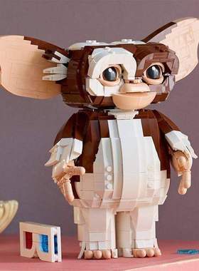 中国积木21361创意摆件Gremlins：小魔怪Gizmo儿童拼装玩具礼物