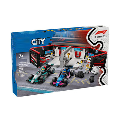 积木F1车库与梅赛德斯-AMG