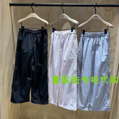 littlemoco专柜正品25年夏男女童亲子防晒休闲长裤KBE2PATT02奥