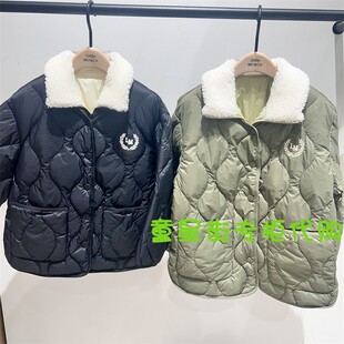 little moco专柜正品24年冬儿童马甲两件套羽绒服套装KBD4EIN013