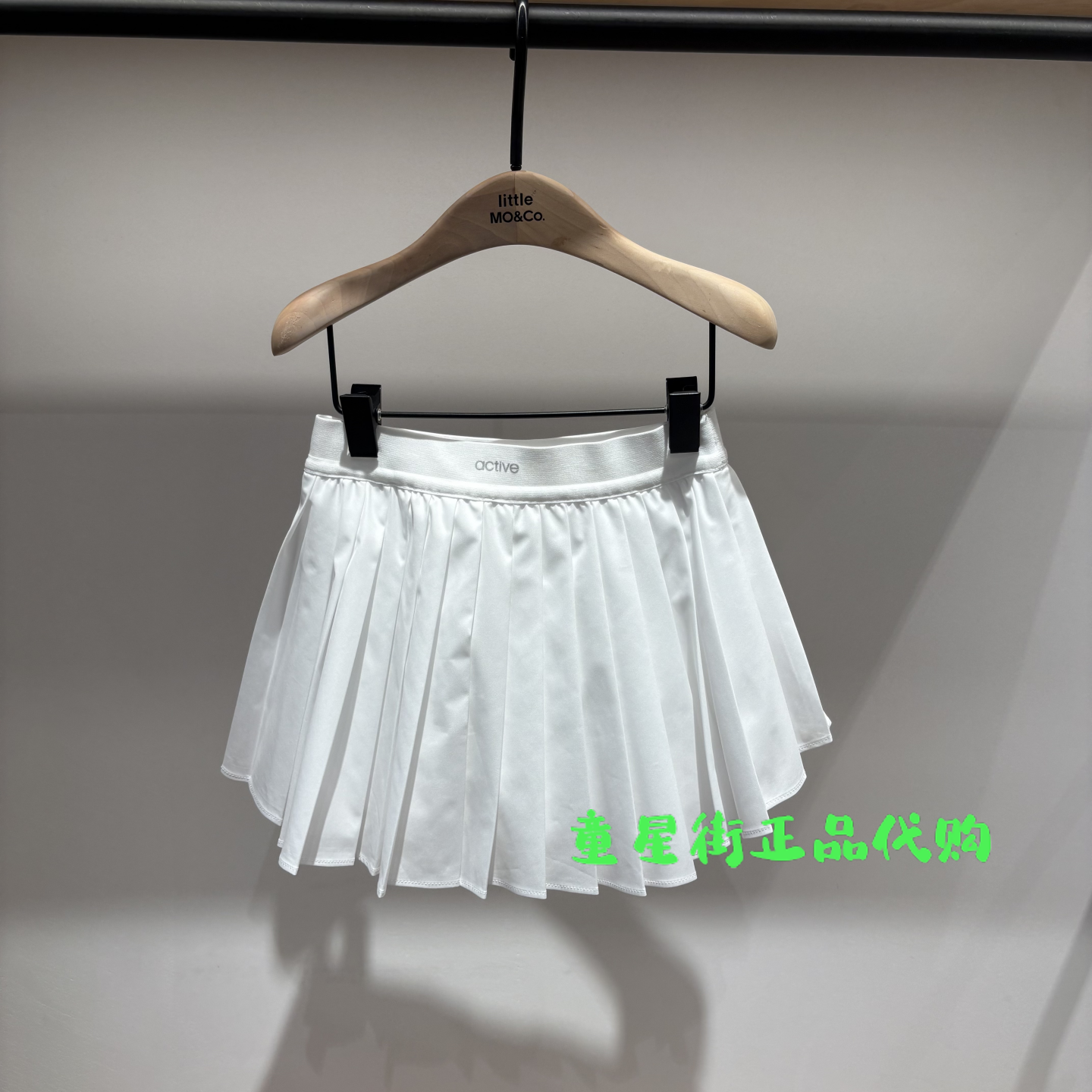 littlemoco国内代购26年夏款女童百褶裙短裙含安全裤KBF2SKT014
