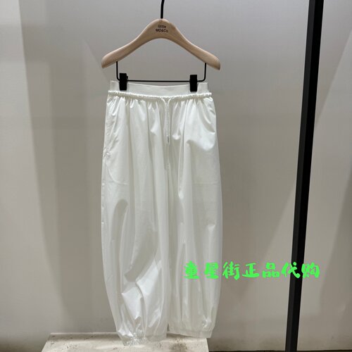 littlemoco国内代购26年夏款男女童速干束脚休闲长裤子KBF2PAT028