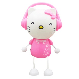 电动手提灯笼带灯光音乐投影创意卡通KT元宵灯中秋节儿童女孩男孩