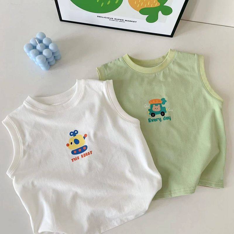 儿童夏季背心 柔软透气可爱无袖上衣T恤圆领坎肩休闲背心后背网状,童装/婴儿装/亲子装,背心吊带,淘宝优惠券,粉丝福利购,淘宝优惠卷