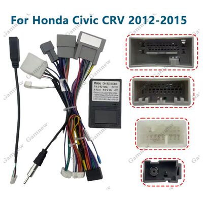 安卓导航电线协议Cable Canbus Honda Civic CRV 2012-2015