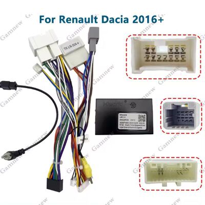 captur Clio 4 Triber Dacia Duster Sandero 安卓屏导航线协议盒