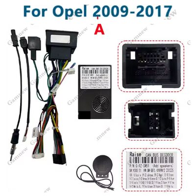 安卓电线协议Cable Canbus Opel Mokka Astra J Corsa E Insignia