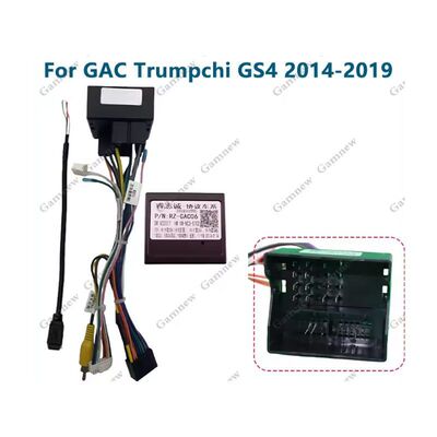 For GAC Trumpchi GS4 GA4 2014-2019 安卓屏导航线协议盒