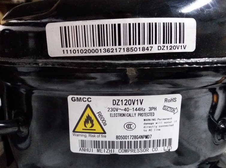 全新美芝压缩机DZ120V1A，DZ120V1V，DZ75V1C，DZ90V1A，DZ100V1Z