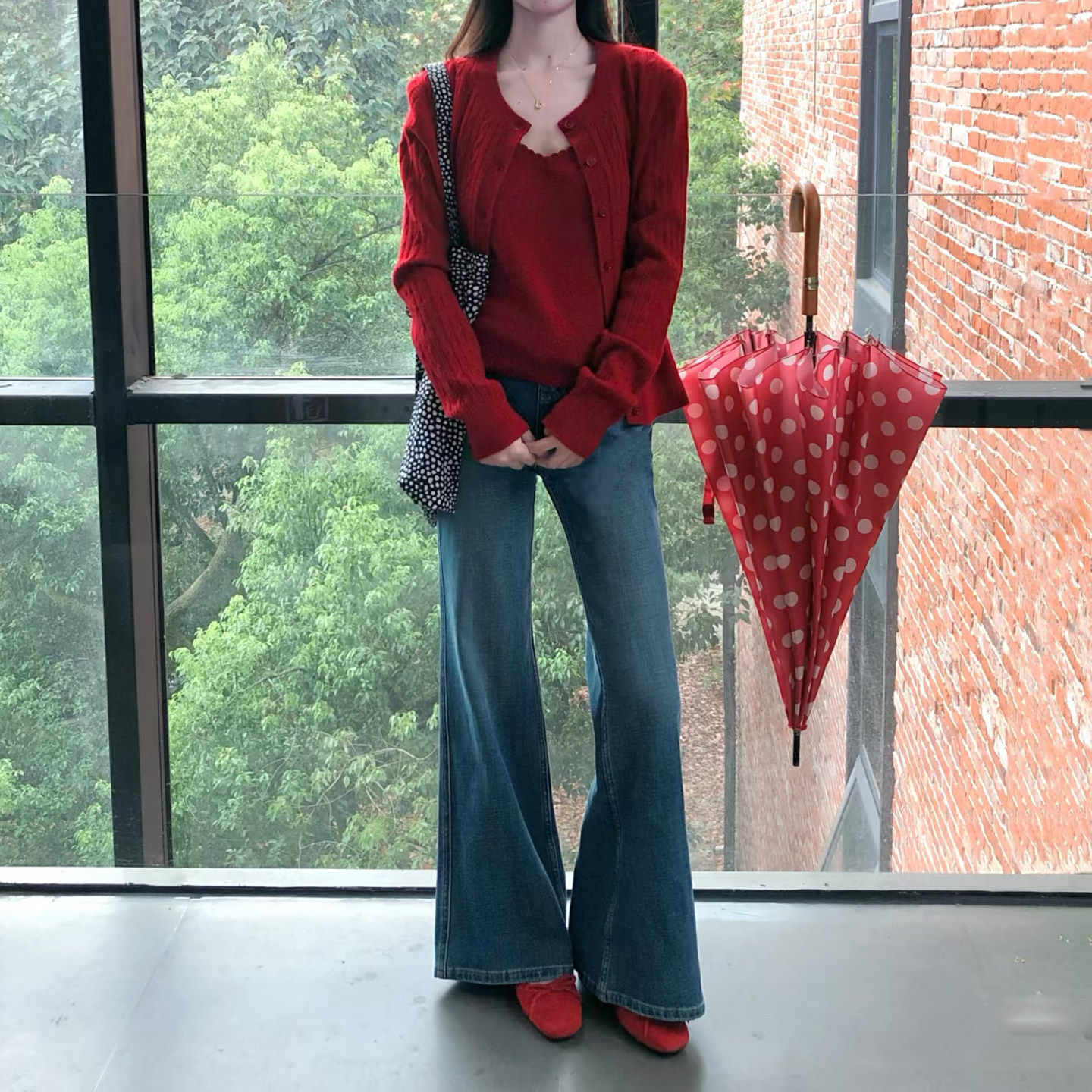 宽松微喇牛仔裤女小个子2026年秋季高腰显瘦直筒弹力不贴腿喇叭裤,女装/女士精品,牛仔裤,淘宝优惠券,粉丝福利购,淘宝优惠卷