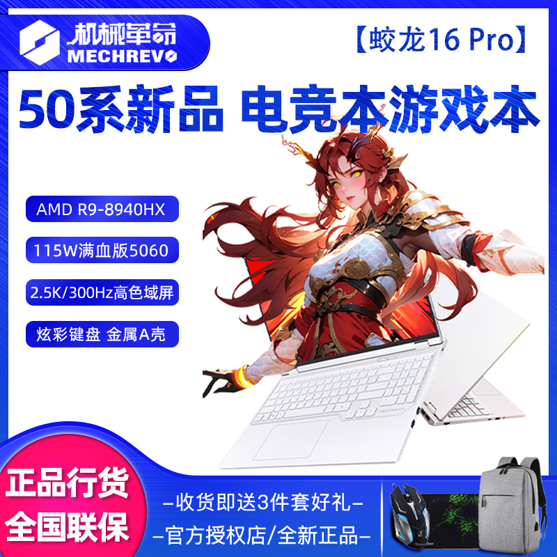 机械革命蛟龙16Pro游戏本电脑