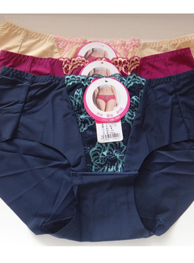 DAIYU/戴丝玉低腰三角裤L14155时尚舒适蕾丝女生内裤