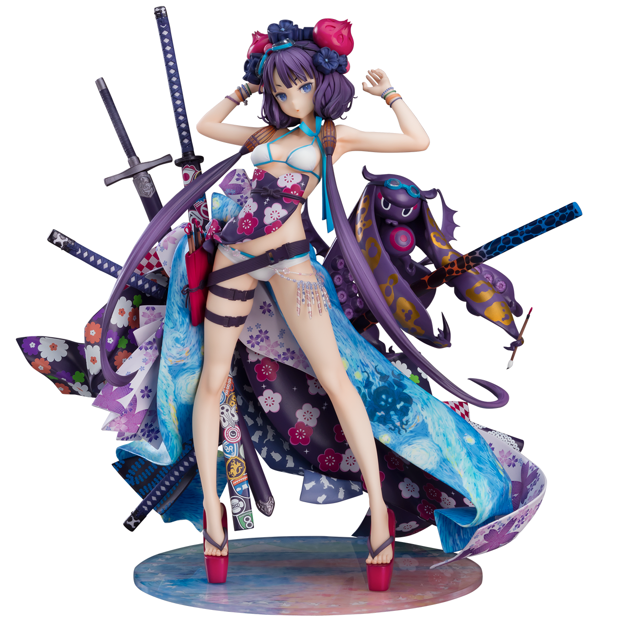 【bilibili】现货 gsc fate fgo 葛饰北斋 泳装 saber手办附特典